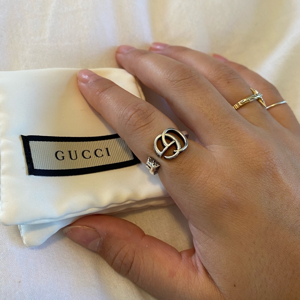 GUCCI DOUBLE G KEY RING - Picture 5 of 7